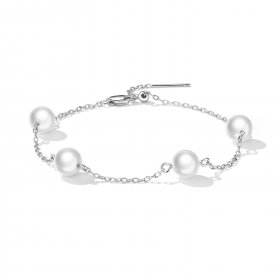 Pandora Style Pearl Bracelet - BSB090
