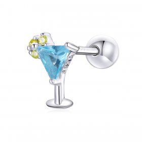 PANDORA Style Summer Sweetheart - Ice Drink Stud Earrings - BSE489