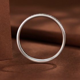 Pandora Style Pave Moissanite Ring - MSR030