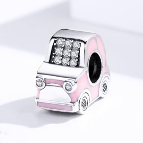 PANDORA Style Pink Car Charm - SCC1380