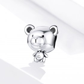 Pandora Style Silver Charm, Pooh - SCC1502
