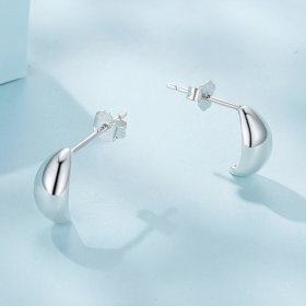 Pandora-inspired Moon Studs Earrings - SCE1632