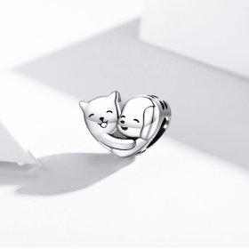 Pandora Style Silver Charm, Brother - SCC1856