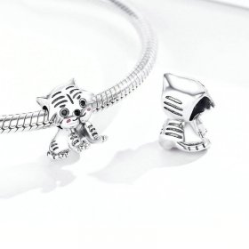 Pandora Style Silver Charm, Tigger - SCC1573