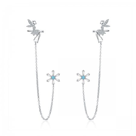 PANDORA Style Flower Spirit Drop Earrings - BSE201