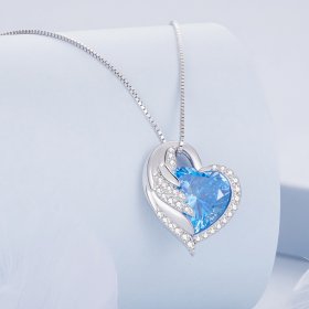 Pandora Style Sapphire Necklace - BSN281