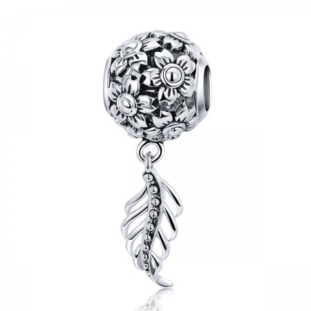 PANDORA Style Flowers and Leaves Charm - SCC715