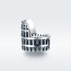 Pandora Style Silver Charm, Colosseum - SCC1543