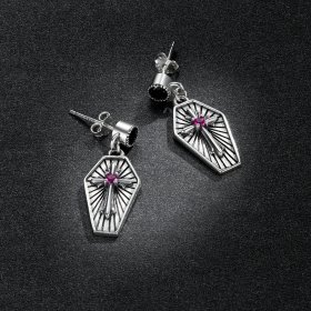 PANDORA Style Mystery Cross Drop Earrings - BSE536