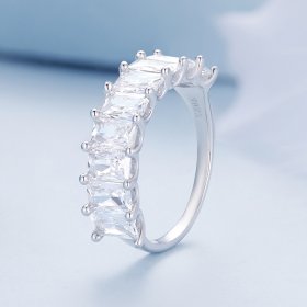 Pandora Style Shiny Zircon Ring - BSR409
