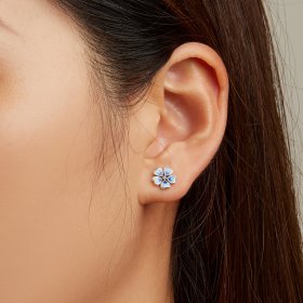 PANDORA Style Flowers Stud Earrings - SCE1513