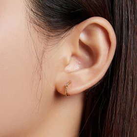 PANDORA Style French Hoop Earrings - SCE1255