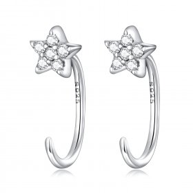 PANDORA Style Simple Star Stud Earrings - SCE1421