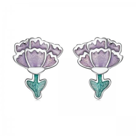 PANDORA Style Carnation Stud Earrings - SCE1347