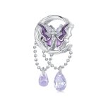 Pandora Style Moon Butterfly Charm - SCC2545