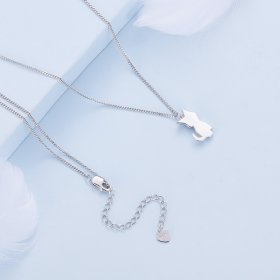 Pandora Style Little Fox Necklace - BSN319!