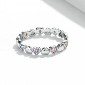 PANDORA Style Crossed Hearts Ring - SCR140