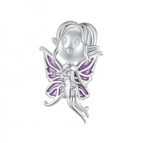 Pandora Style Butterfly Elf Charm - SCC2544