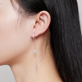 Pandora Style Exquisite Dangle Earrings - BSE830