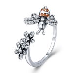 Silver Story of The Bee Ring - PANDORA Style - SCR422