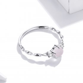 Pandora Style Silver Ring, Pear - SCR689