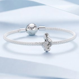 Pandora Style Note Charm - BSC811