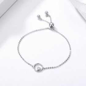 Silver Sweetheart Baby Slider Bracelet - PANDORA Style - SCB020