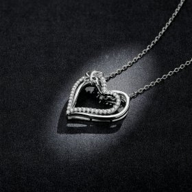 PANDORA Style Double Love Necklace - BSN240