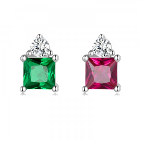 PANDORA Style Colorful Princess Party Candies Stud Earrings - SCE1465