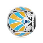 PANDORA Style Contrasting Color of Mans Star Eyes Charm - SCC2201