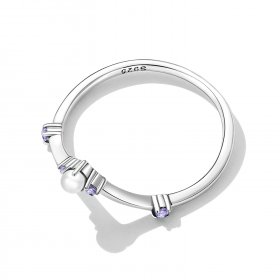 Pandora Style Princess Wishbone Ring - SCR835