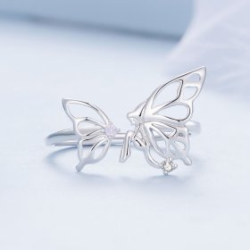 Pandora Style Butterfly Elf Ring - BSR484-E