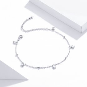 Pandora Style Silver Bracelet Loving Heart - SCB191