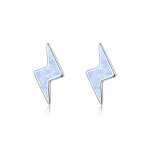 PANDORA Style Opal Lightning Stud Earrings - SCE860