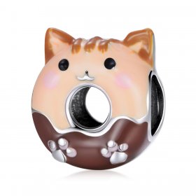 PANDORA Style Kitty Donuts Charm - SCC1877