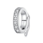 Pandora Style Clear Sparkle Spacer Charm - BSC886