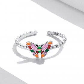PANDORA Style Brilliant Butterfly Open Ring - SCR782