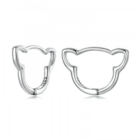 PANDORA Style Simple Cat Hoop Earrings - SCE1440