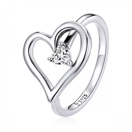 Pandora Style Silver Ring, Shining Wish - SCR700
