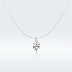 Silver Shining Life Necklace - PANDORA Style - SCN332-D
