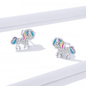 PANDORA Style Unicorn Stud Earrings - BSE352