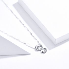 Silver Baby Necklace - PANDORA Style - SCN368