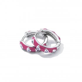 PANDORA Style Simple Love Hoop Earrings - BSE595