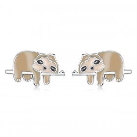 PANDORA Style Cute Sloth Stud Earrings - SCE1280
