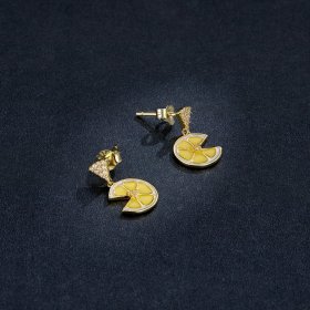 PANDORA Style Fresh Lemon Stud Earrings - BSE435