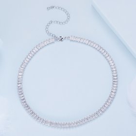 Pandora Style Tennis Necklace - YIN112