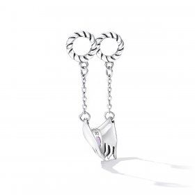 Pandora Style Family Heart Safety Chain - BSC597
