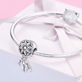 Silver The Life Charm - PANDORA Style - SCC1128