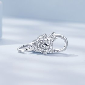 Pandora Style Rose Double Lobster Clasp - BSP024