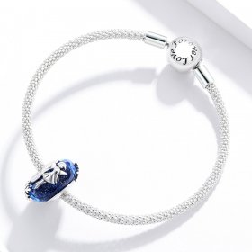 PANDORA Style Snowflake Elves Safety Chain - BSC369